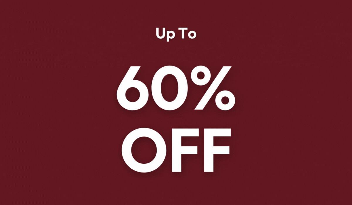 Up To 60% Off, Boxing Day